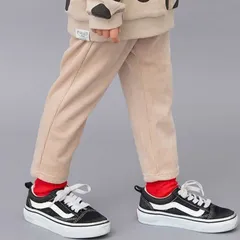《新品》カットコールパンツ 80㎝ BREEZE ベージュ 子供服 長パンツ J420075