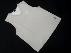 New Balance ニューバランス ワンポイント ノースリーブ カットソー sizeL/グレー ■◆ メンズ