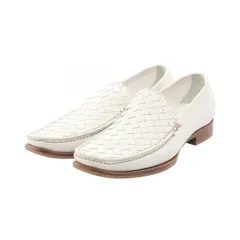 ボッテガヴェネタ BOTTEGA VENETA スリッポン イントレチャート レザー シューズ ローファー レディース Used B