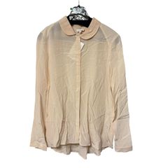 CHANEL 2000ss 玉虫色 シルク混 長袖シャツ - メルカリ