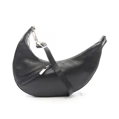 サルヴァトーレフェラガモ Salvatore Ferragamo ショルダーバッグ 21 0229 ブラック レザー ショルダーバッグ レディース Used A