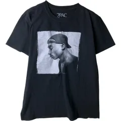 古着 2pac トゥーパック ラップTシャツ ラップT 英国製 メンズM相当/eaa612915