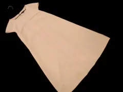 TO BE CHIC トゥービーシック Aライン ワンピース size42/ピンクベージュ ■◆ レディース