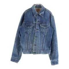 Levi's (リーバイス) 70s ケアタグ欠品 スモールe ボタン裏53 70505 4th フォース Gジャン インディゴ