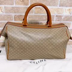 (美品)CELINE(セリーヌ)ハンドバッグ マカダム柄 PVC 大きめ