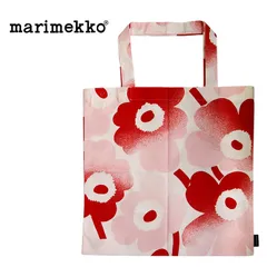 marimekko【マリメッコ】トートバッグ Unikko Haivahdys 073820 レディース 73820 133 ファブリックバッグ tote bag エコバッグ  折りたたみ 