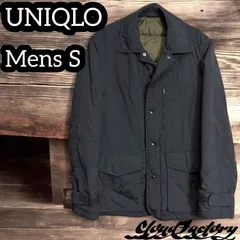 ユニクロxアスペジコラボ 中綿ジャケット メンズS ブラック UNIQLO x ASPESI M-65 ミリタリー
