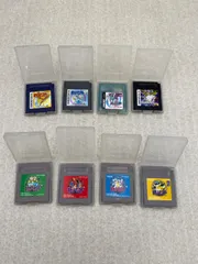 ポケットモンスター【動作品】　8点セット　ゲームボーイ　ゲームボーイカラー