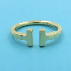 ティファニー Tワイヤーリング#7近辺 【無料ギフトラッピング】【Aランク】【中古】