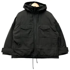 UNIQLO ユニクロ × ホワイトマウンテニアリング ハイブリッドダウンオーバーサイズパーカ ダウンジャケット ブラック S 正規品 / 53902