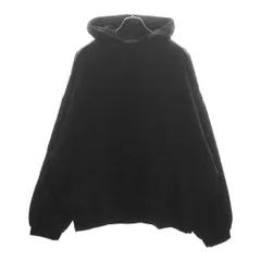 FEAR OF GOD ESSENTIALS (フィアオブゴッド エッセンシャルズ) Hoodie フロントロゴ プルオーバースウェットパーカー フーディー ブラック