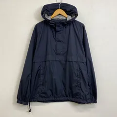 UNIQLO オールド ユニクロ OLD アノラック パーカー プルオーバー ジャケット ハーフジップ 古着 vintage メンズ M ネイビー系 B595