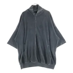 FEAR OF GOD ESSENTIALS (フィアオブゴッド エッセンシャルズ) Half Zip Sweatshirts ハーフジップスウェットシャツ ハーフジッププルオーバー半袖スウェットシャツ ブラウン