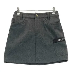 サイズ：00 NEW BALANCE GOLF ニューバランス  裏起毛 スカート  グレー系 [240101624567] ゴルフウェア レディース ストスト