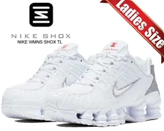 ナイキ ウィメンズ ショックス TL NIKE WMNS SHOX TL white/white-metallic silver ar3566-100 レディース スニーカー Y2K ホワイト メタリックシルバー