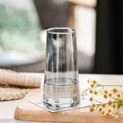 【数量限定】花瓶 ガラス 花瓶 おしゃれ 花器 一輪挿し フラワーベース 北欧 装飾家の装飾 ガラス製 シンプル 15CM