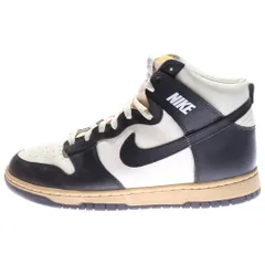 NIKE (ナイキ) W DUNK HIGH SE Black and Sail ウィメンズ ダンク ブラック アンド セイル ハイカットスニーカー ブラック/ホワイト US10/27.0cm DZ4732-133