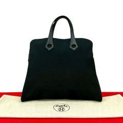 極 美品 FENDI フェンディ ズッカ 柄 レザー 本革 ナイロンキャンバス