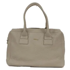 FURLA(フルラ) ハンドバッグ カプリッチョ ピンクベージュ レザー