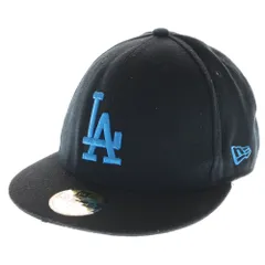 NEW ERA (ニューエラ) LA ロサンゼルスドジャース ベースボールキャップ ブラック/ブルー