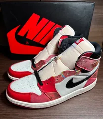 スパイダーマン × ナイキ エアジョーダン1 ハイ OG SP ほぼ未使用 size 27.0㎝