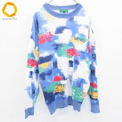 ケンゾー KENZO GOLF ニット セーター トップス ロゴ 刺繍 メンズ [a969917]
