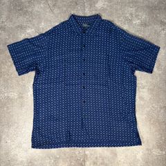 90s Ralph Lauren Shirt CLAYTON 黒 金 花 L - メルカリ