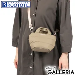 ルートート トートバッグ ファスナー付き レディース 小さめ ROOTOTE かわいい 軽い ブランド マチ付き ショルダー トート バッグ 2WAY FEATHER ROO FE.べビールー.モデレート-A 3681 Beige