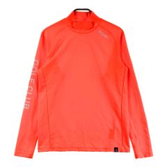 TFW49 モックネック ハイネック オレンジ 長袖 ストレッチ ゴルフウェア TFW49 モックネック ハイネック オレンジ 長袖 ストレッチ ゴルフ
