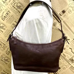 バーバリー ハンドバッグ アクセソ ポーチ 革 茶 チェック GB200