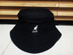 カンゴール ブラック バケットハット ユニセックス 傷なし