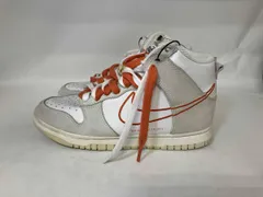 NIKE ナイキ WMNS DUNK HIGH SE 'FIRST USE' スニーカー 23cm 白／橙 ホワイト/オレンジ DH6758-100 レディース
