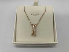 SWAROVSKI Hyperbolaペンダント／4.2g／45㎝／ローズゴールド ブランドアクセサリー