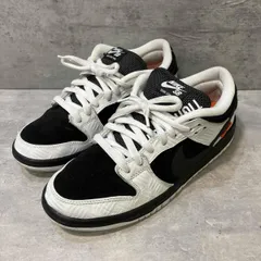 TIGHTBOOTH × Nike SB スニーカー Dunk Low Pro QS Black and White 27サイズ ブラック FD2629-100 タイトブース ナイキ