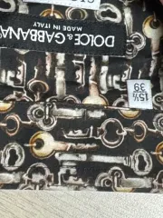 ドルチェ＆ガッバーナ(D&G) シチリア フィット アンチック キー パータン シャツ