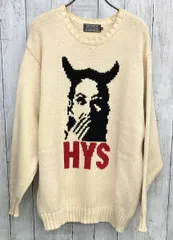 HYSTERIC GLAMOUR 長袖ニット ヒステリックグラマー コットンニット size M