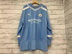 PUMA/パーカー／マンチェスターシティ 23/24 オーバーサイズ／ブルー／Lサイズ