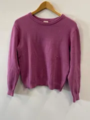 ピ532⚫︎URBANRESEARCH⚫︎アーバンリサーチドアーズ⚫︎ニット⚫︎リブ⚫︎長袖⚫︎sizeM⚫︎パープル