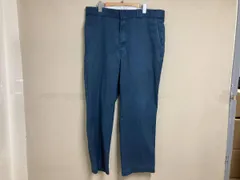Dickies ディッキーズ 1980's ワークパンツ TALONジップ MADE IN USA アメリカ製 古着 ヴィンテージ サイズW36L29 ブルー