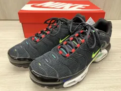 NIKE/ナイキ DA5561-001 AIR MAX PLUS SE “TV COLOR BARS” スニーカー コーデュロイ素材×スエード×レザー ネオンスウッシュ 2019 28cm