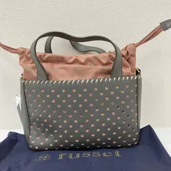 9930 russet ラシット　ハンドバッグ　ミニトート　グレー系　ハンドバッグ　ピンク　巾着型　レディース　ショルダーストラップ欠品