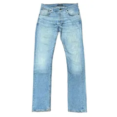NUDIE JEANS TILTED TOR  made in ITALY スリム テーパードデニム ライトブルー サイズW30 メンズM ヌーディージーンズ