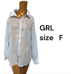 No.177 (♡)GRL  シースルーブラウス