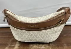 MICHAEL KORSマイケル コース／35T9GY9N8B／ボディーバッグ／ロゴ／【状態B／ショルダーシミ有】