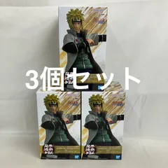 未開封 NARUTO疾風伝 忍界造形列伝 波風ミナト フィギュア 3個セット SF2706 c101