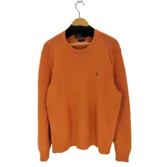 ポロバイラルフローレン Polo by RALPH LAUREN PIMA COTTON スモールポニー刺繍 クルーネックニット メンズ JPN：L 