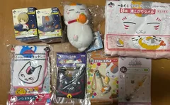 夏目友人帳 ニャンコ先生 一番くじ 豪華8点セット（フィギュア・B賞タオル・ぬいぐるみ他）