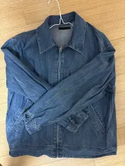 ユニクロ デニム ブルゾン ジャケット L