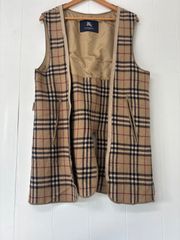 BURBERRY キルティング ライナー ベスト ノバチェック 三陽商会 L