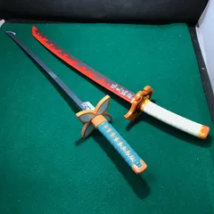 5967　鬼滅の刃　日輪刀レプリカフィギュア　2本セット売り